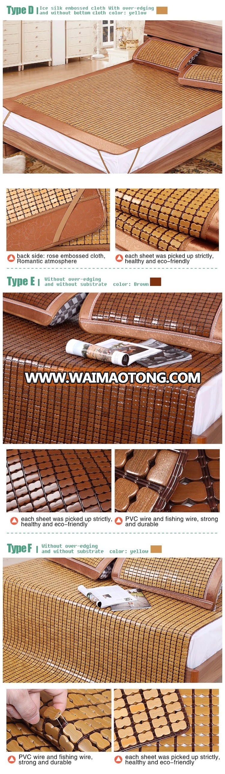 Nice cheap modern removable bamboo sleeping mattress