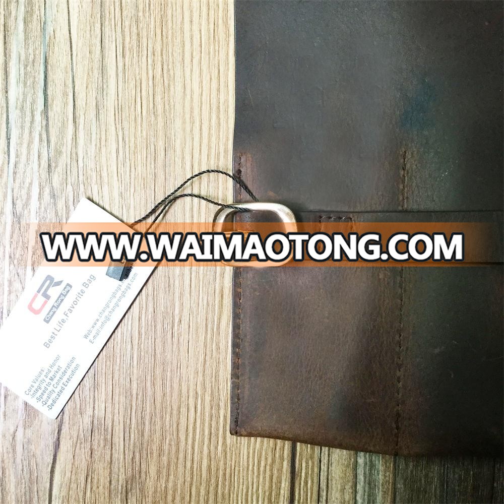 china factory customized vintage watch pouch leather