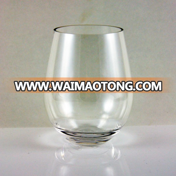 20oz 600ml BPA Free Plastic SAN AS Acrylic Polycarbo<em></em>nate Tritan Bordeaux wine glass