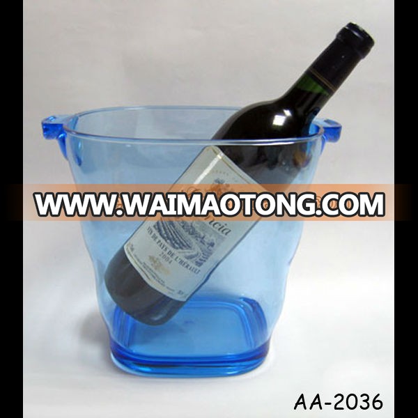 BPA-free Plastic Acrylic Double wall Wine cooler