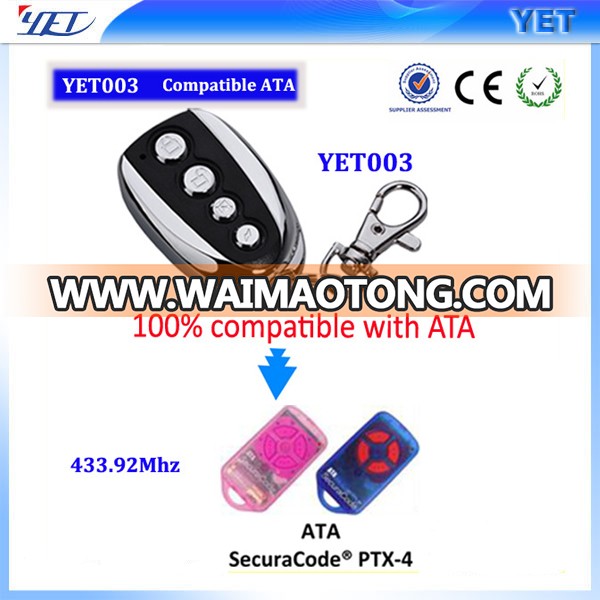 433.92mhz compatible with ECA brand remote YET003