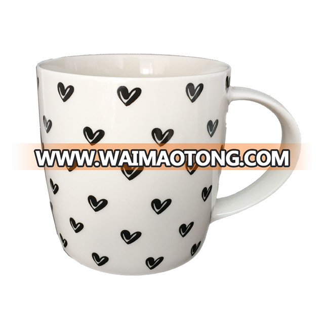 chinese supplier ceramic coffee mug with your own design