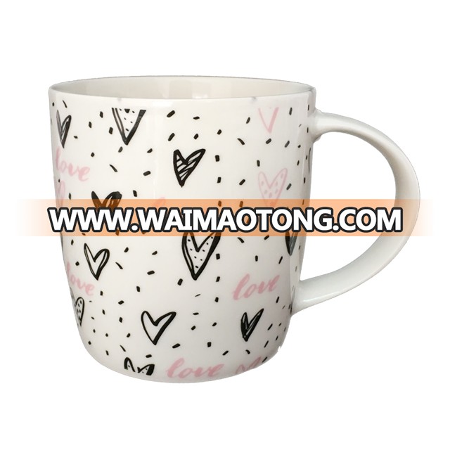 chinese supplier ceramic coffee mug with your own design