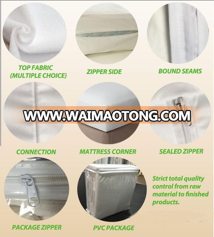 Premium Knitted Waterproof Bed Bug Mattress Encasement