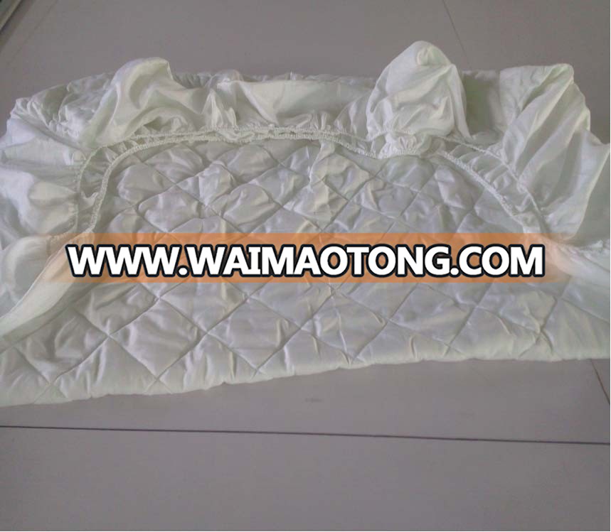 factory directly quilted mattress protector /mattress topper /mattress cover