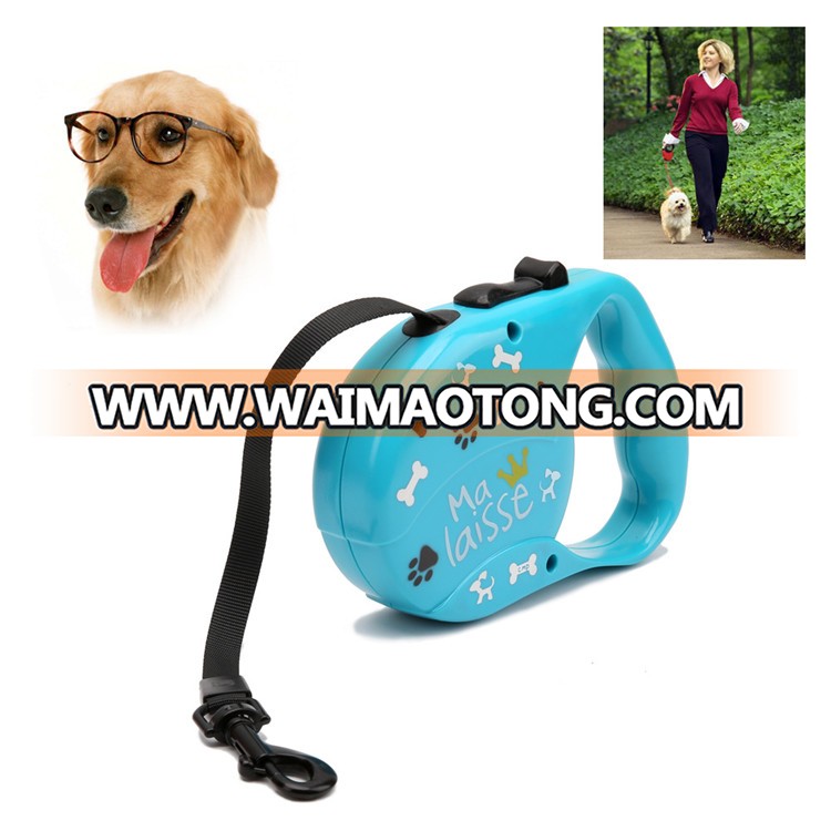 manufacturers supply automatic dog traction rope retractable hands free running dog leash