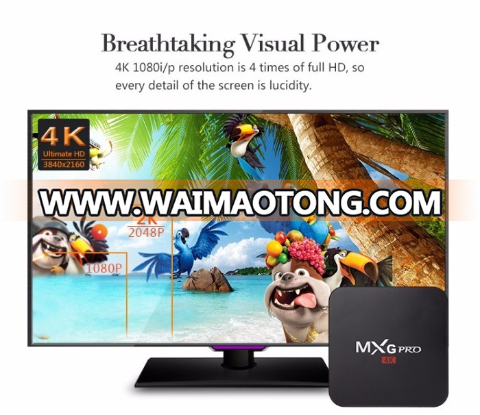 MXG pro tv box highquality tv box mx pro, mx8 pro , MXG Pro Android TV Box Amlogic S905 4K Android Media Player tv box