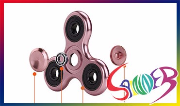 Fast delievery stainless steel finger toys hand spinner