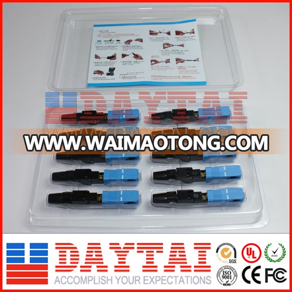 Fiber Optic Fast Connector,FTTH Optic Fiber Fast Connector,sc/upc Fiber Optic Fast Connetor