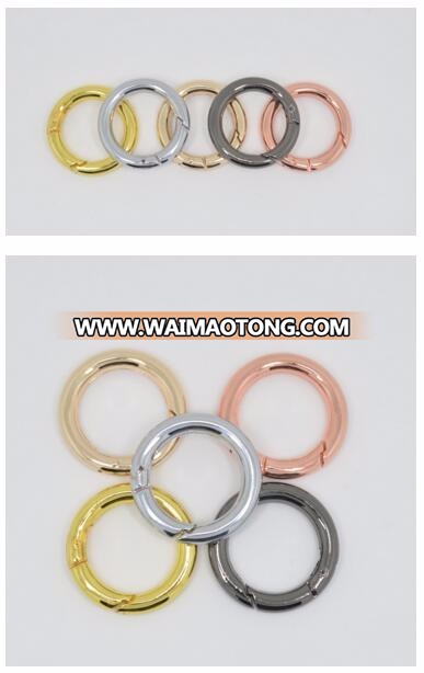 Factory Hardware Rigging Zinc Alloy O Ring Spring ring Key Chain