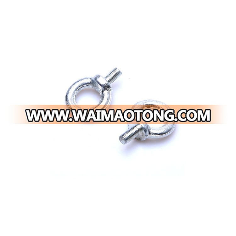 Zinc plated eye screw ring screw accessories complete specifications