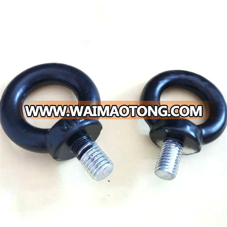 Black plated rings screw mining lamp various specifications rings screw wholesale