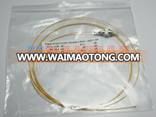 FC/UPC SM Fiber Optic Pigtail 1.5M 2M 3M