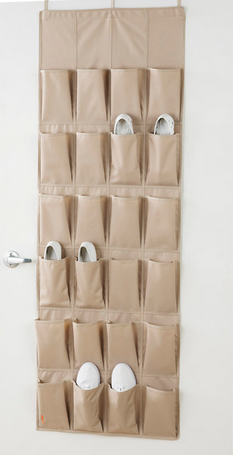 Non-Woven Fabric 24 Pocket Over The Door Organizer