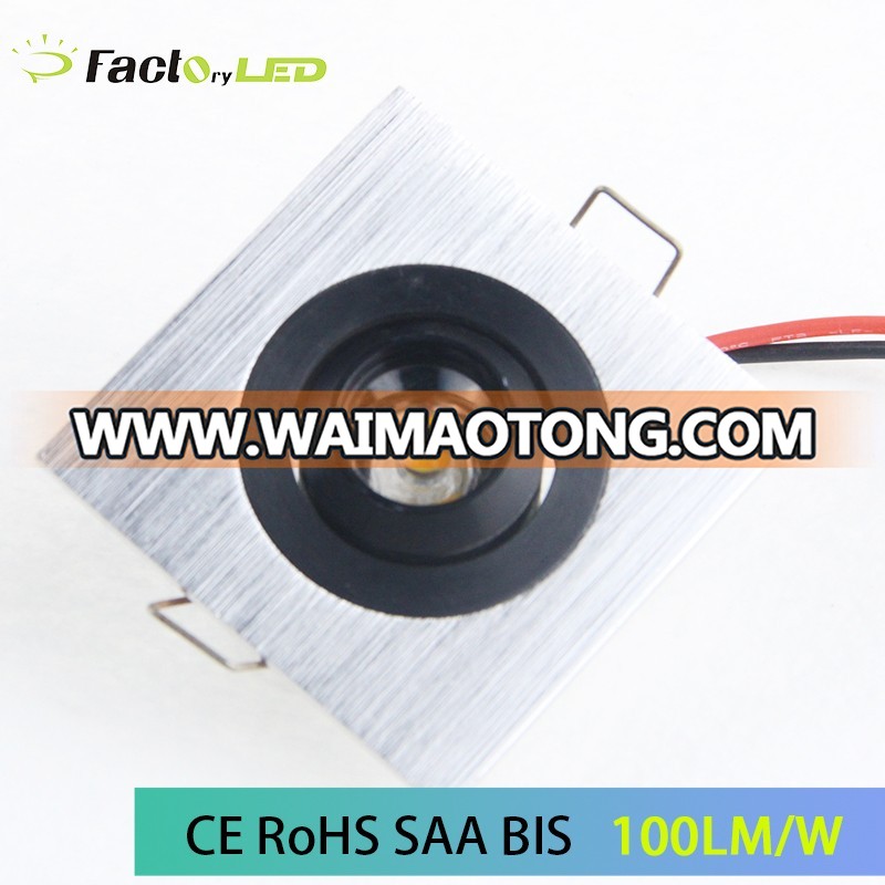 Top quality reso<em></em>nale price 3W COB LED Mini aluminium spot light indoor on cabinet