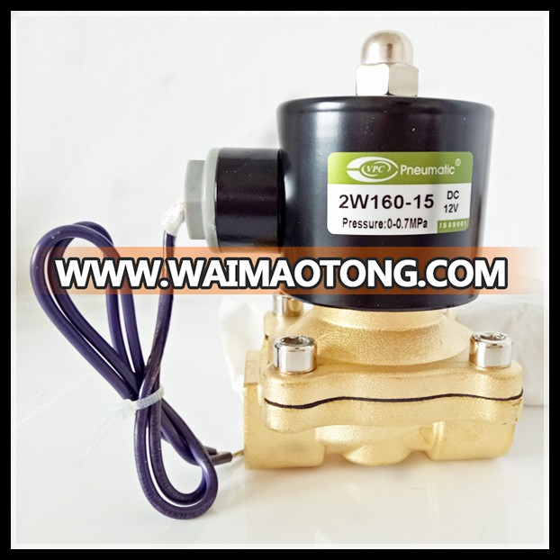 2V025-08 solenoid valve brass solenoid valve 2 position 2 way solemoid valve