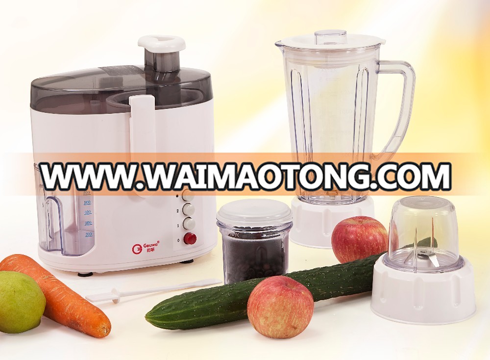 geuwa 4 in 1 multifunctio<em></em>nal home used food processor electric J26A