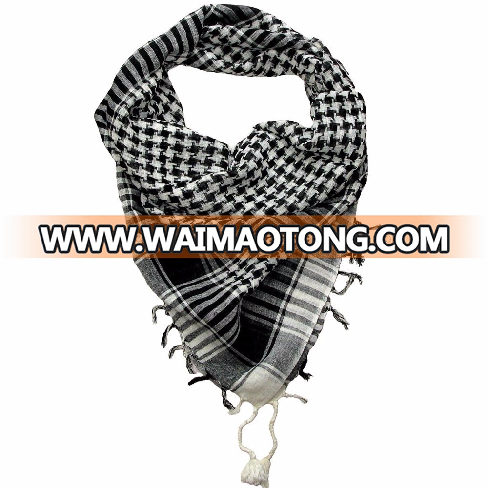 Latest Militery Scarf New Design Fancy Shemagh Scarf Arafat Scarf