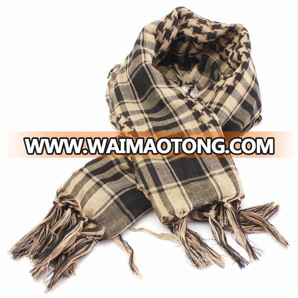 Latest Militery Scarf New Design Fancy Shemagh Scarf Arafat Scarf