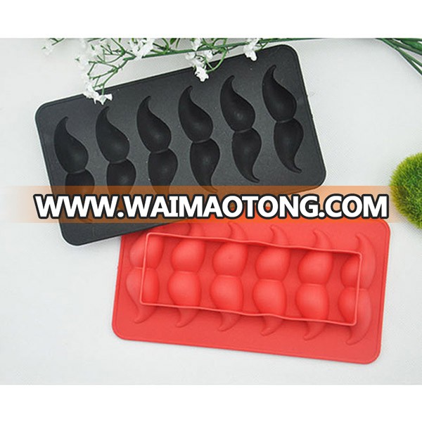 Mustache Silicone Ice Mold Ice tray Ice Lolly Mold OEM