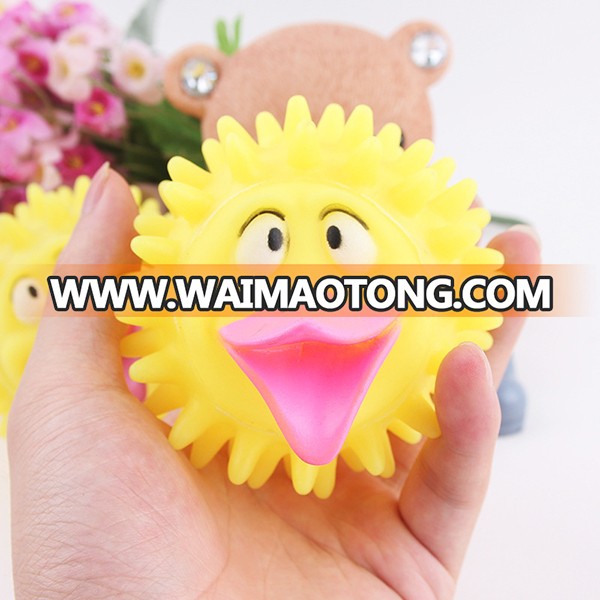 Cute Duck Chick Bird Rubber Sound Quacker Doll Toy