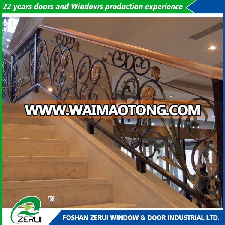 Artistic used wrought iron railing new technology product in china