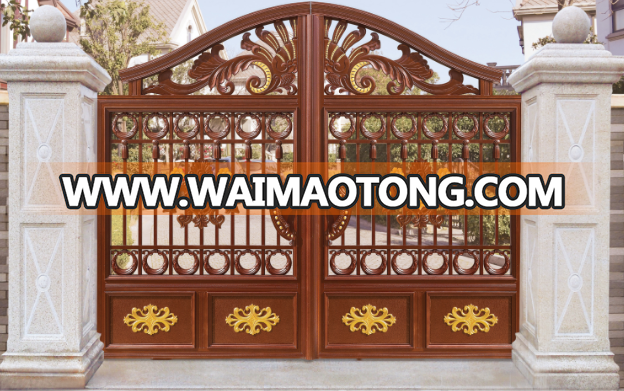 manufacturer aluminium art copper color security door