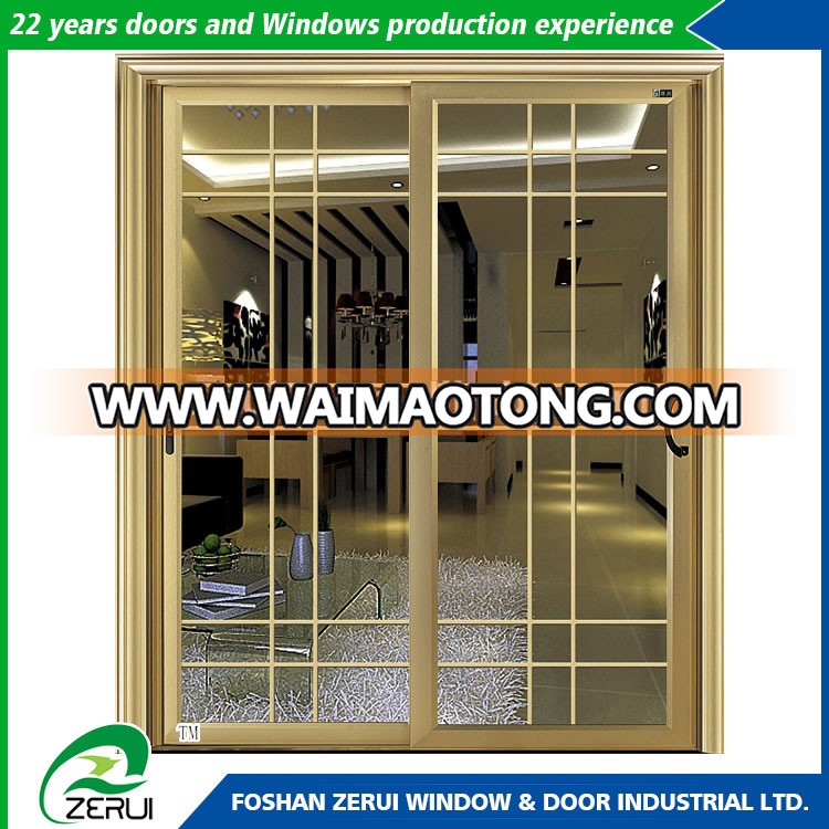 Competitive price aluminium sliding pvc sliding door