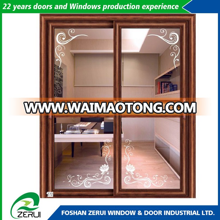 2016 New design Hot sale iron sliding door buy direct from china factory