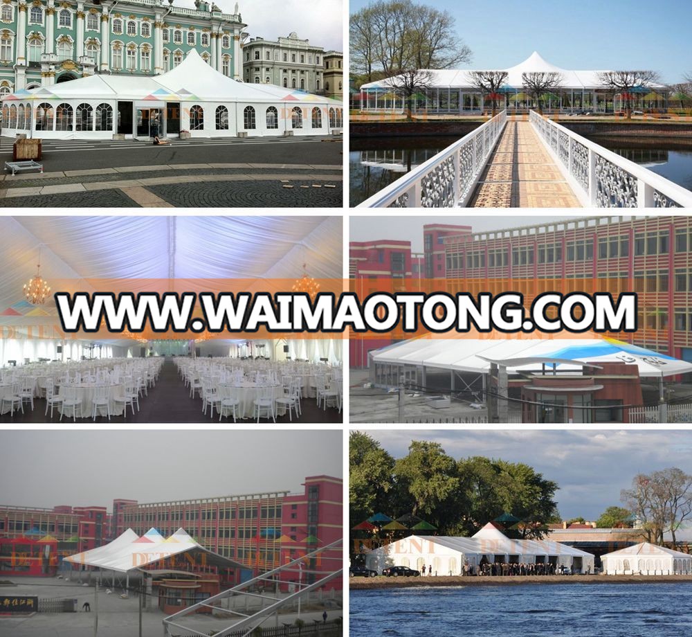 High Peak Big Tent with Aluminum f<em></em>rame Structure for Wedding/Party/Event/Exhibition from China - Special Roof Tent