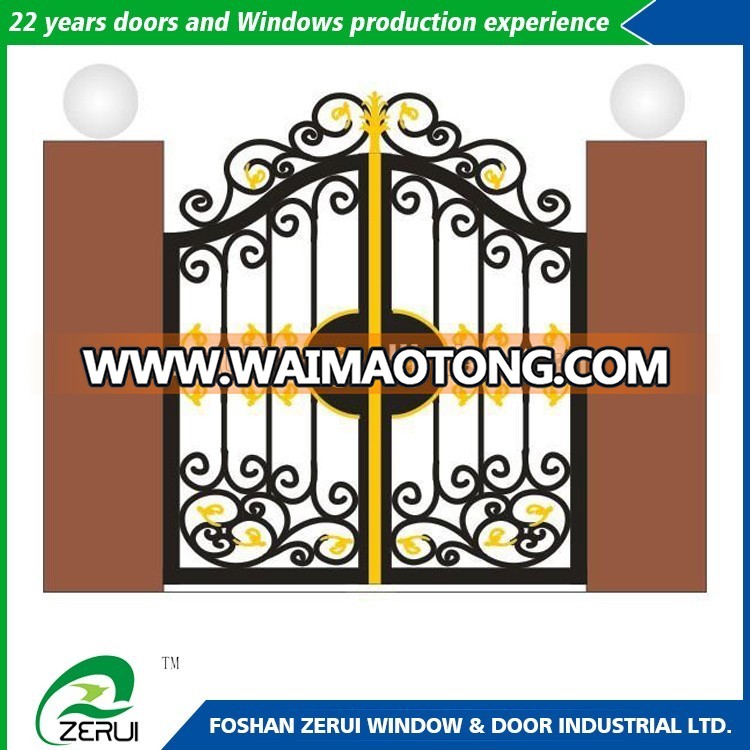 High quality modern modern iron gate designs new inventions in china