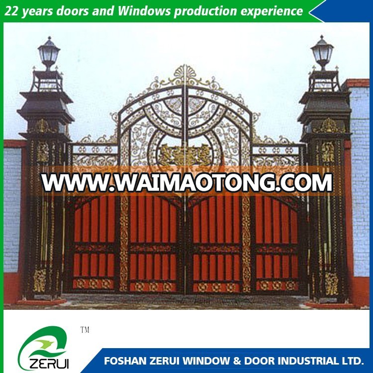 Beautiful modern wrought iron gate most selling product in alibaba