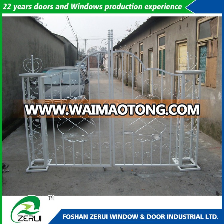 Salable Decorative Good-quality new design used wrought iron gate made in china alibaba