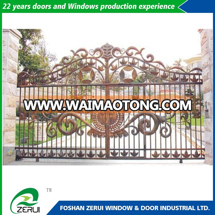 Cheap and fashion drawing wrought iron gate buy from alibaba