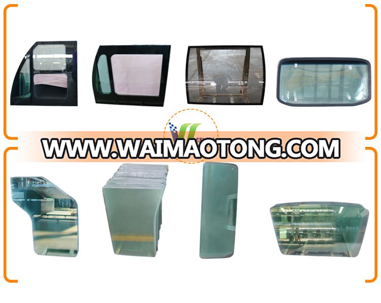 Auto window glass safety laminated windscreen glass of bus/tractor/truck glass with ce/ccc/iso9001