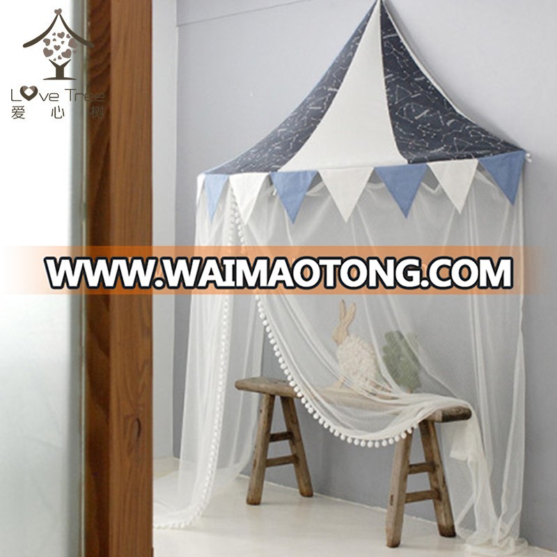 Beautiful Bed Canopy Baby Todder Crib,White Pink Yellow Netting Curtain Dome Mosquito Net,New Baby Infant Bed Canopy Insect Net