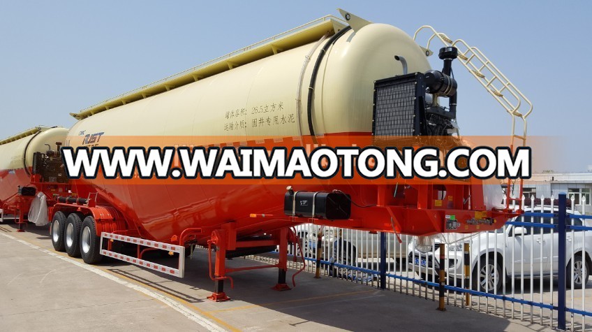 China Powder Tank Semi-trailer, Bulk Cement Semi Trailer