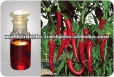 Natural Capsicum oleoresin for spicy flavourings.