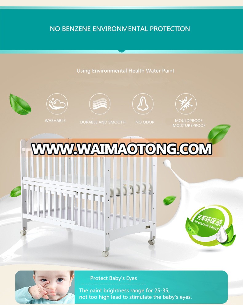 Baby swinging crib with pacifier material Baby Cradle