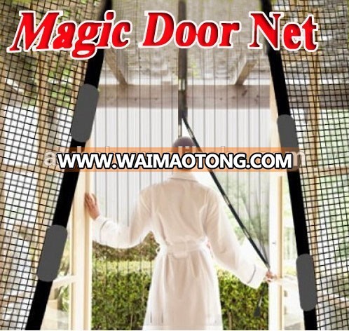 Sliding Magnetic Screen Door Curtain