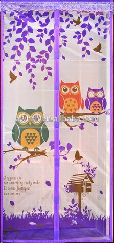 Sliding Magnetic Screen Door Curtain