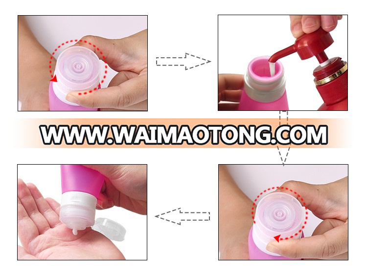 Factory For Sale Leak Proof Eco-Friendly BPA Free Silicone Packing Bottle