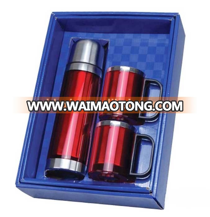 Stainless steel vacuum flask gifts sets,thermos flasks gift sets,gift set stainless steel vacuum flask set