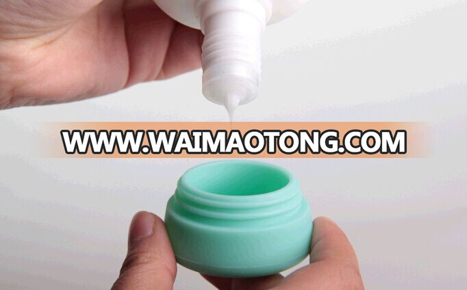 Hot selling leak-proof reusable custom glass jar for face cream