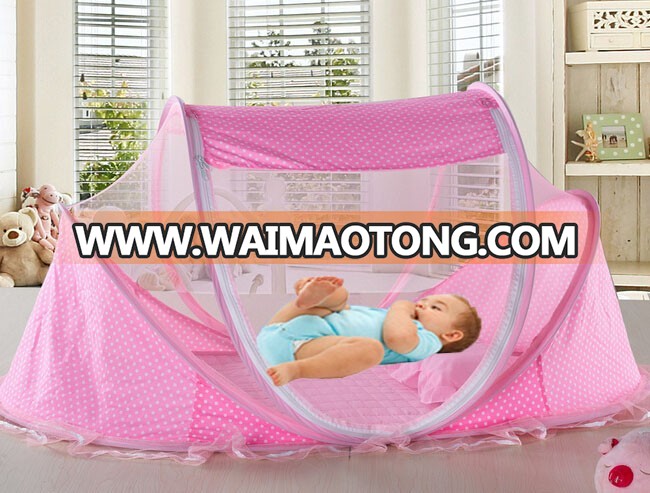 Portable Folding Baby Travel Mosquito Bed Net With Mattress