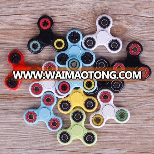 Hot 2017 Anxiety Stress Relief Focus Toys Plastic EDC Hand Spinner