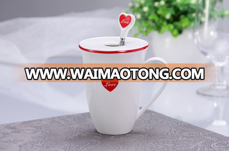 good quality ceramic mug with lid great price