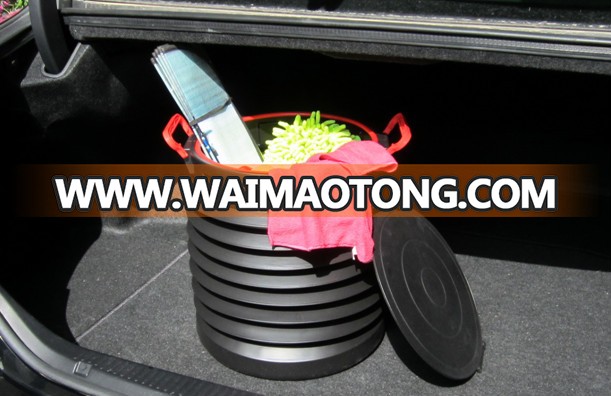 25L Collapsible Round Car/ Auto Boot Organizer