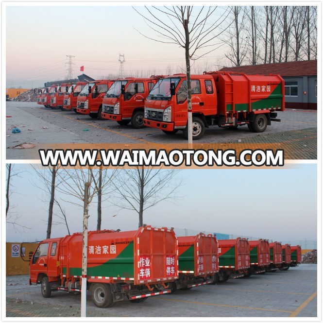 XINIU 7 cbm compactor garbage truck price, mini small garbage truck for sale in China in Asia