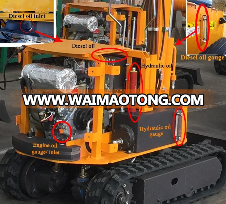 Garden used mini digger,new product mini excavator,small excavator for garden